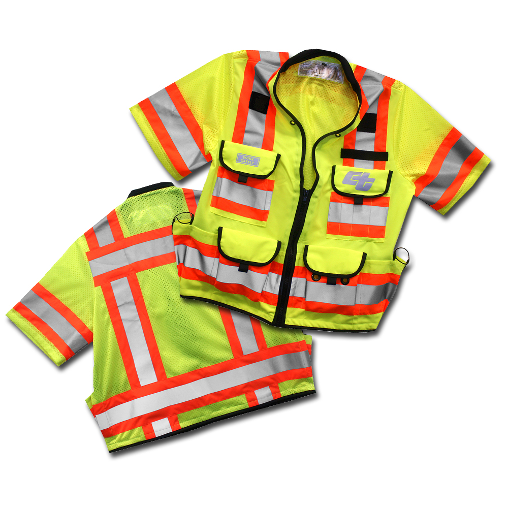 ANSI/ISEA 107-2010 Class III Surveyors Vest