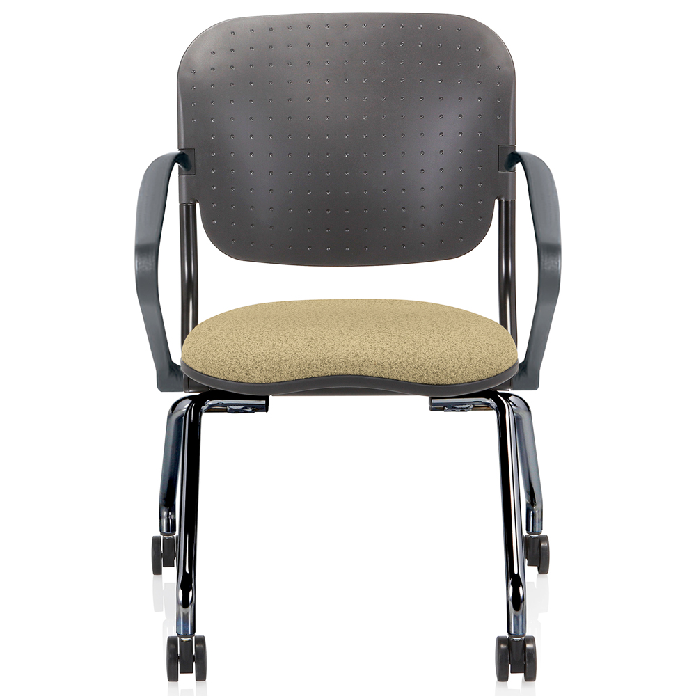 Pacifica Nesting Chair With Arms - Poly Back