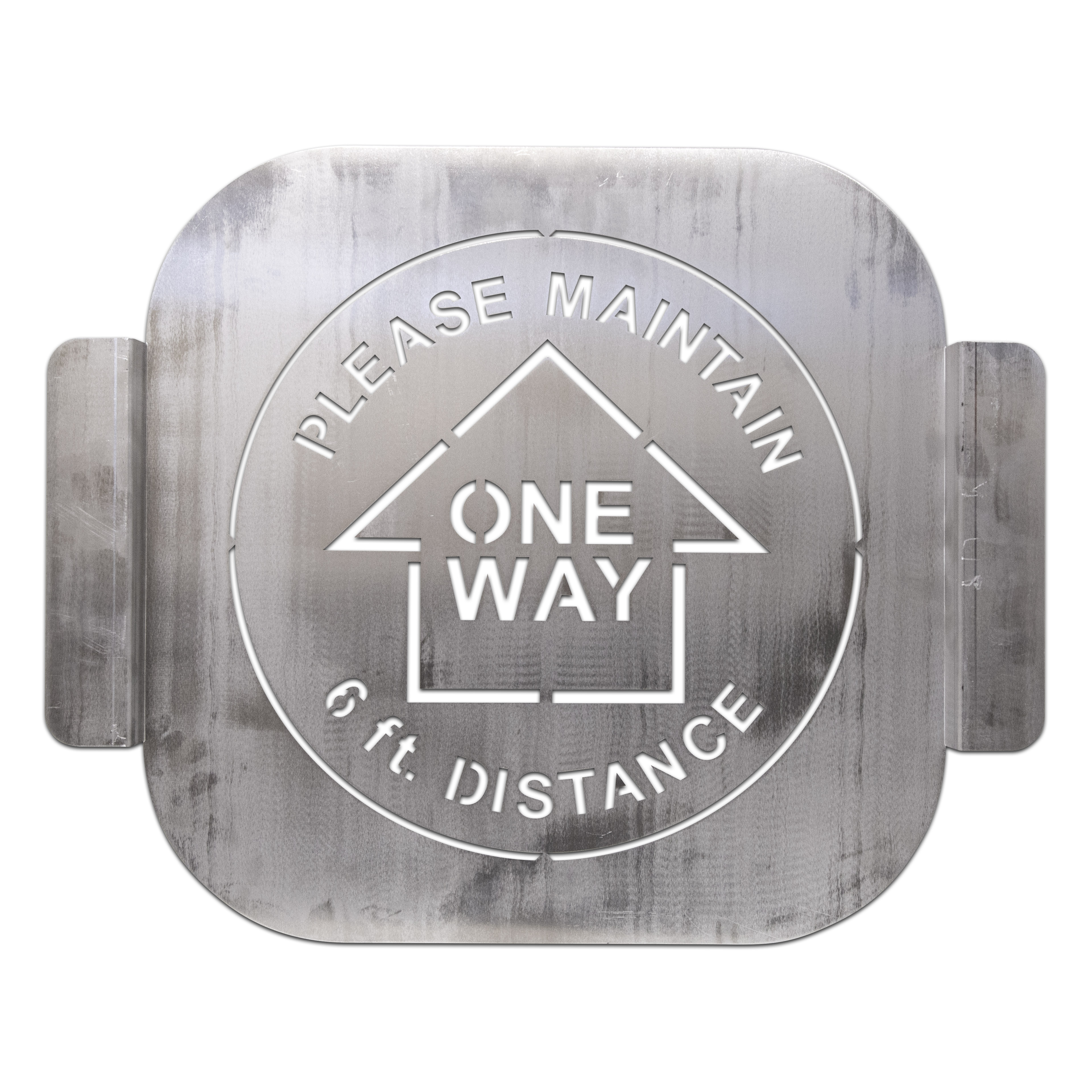 Social Distance Floor Stencils