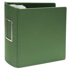 Green Canvas Binder Heavy Duty