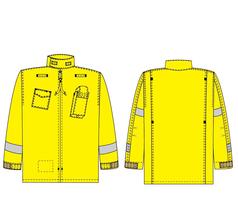 1st Defense-NFPA 1977  Wildland Jacket