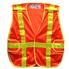 ANSI/ISEA 207-2006 5 Pt. Tear Away MESH Vest w/High Gloss Tape