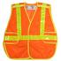 ANSI/ISEA 207-2006 5 Pt. Tear Away WOVEN Vest with High Gloss Tape