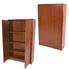 Premier Bookcase with Doors - 36''L x 16''W x 59''H