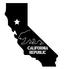 Metal Sign - California Outline