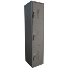 3 Tier Locker With Keyed Lock Handle
