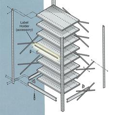 Shelving: Label Holder 36W
