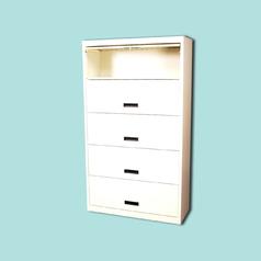 Vertical File: Letter - 5 Shelf