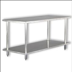 Food Service Table: 72W x 30D
