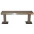 Bench: Floor Mount - Stainless Steel Top - 4'