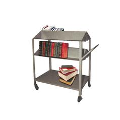 Mobile Library Cart - 4 Shelf