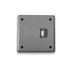 Cover Plate: Double Blank / Switch