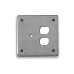 Cover Plate: Double TV Duplex